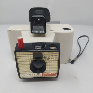 Polaroid Land Camera Swinger Model 20 White Vintage Instant Film Camera Untested